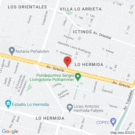 Clínica Dental Grecia map