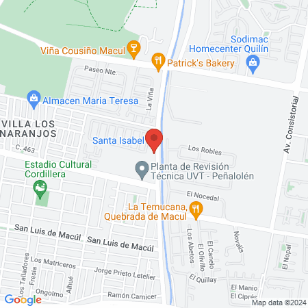 Clínica Dental Sandía Peñalolén map