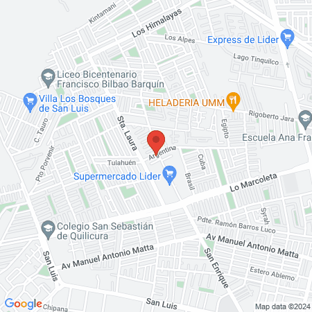 Pilar Rodriguez Peluqueria map