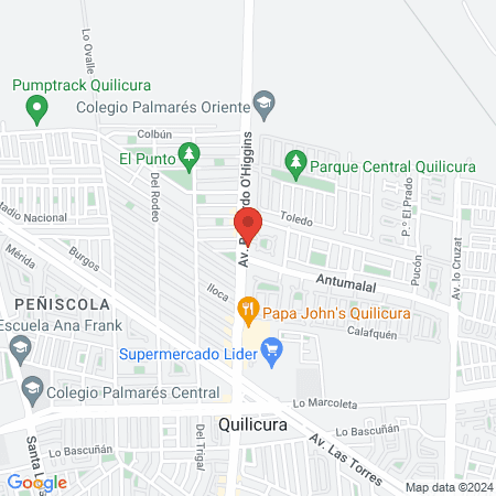 Purpura Salon Chile map