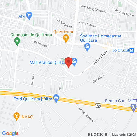 Sportlife Quilicura map