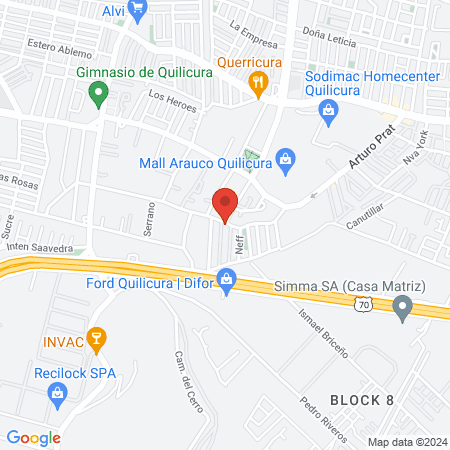 Centro Veterianario Quilicura map