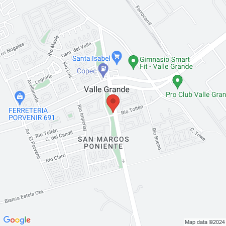 clinica dental jardin del valle map