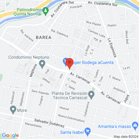 Evans Barber Shop, Quinta Normal map