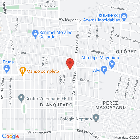 Supermayorista Spa En Liquidacion Forzosa map