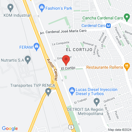 CESFAM José Symon Ojeda map