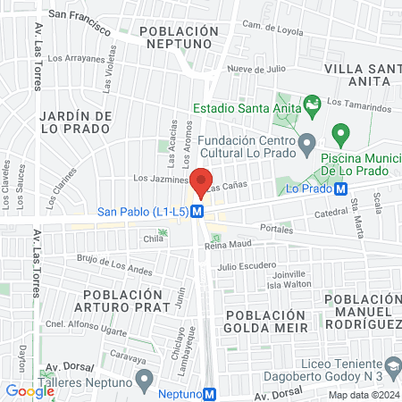 Clínica Veterinaria Santa María map