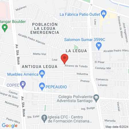 Consultorio Arturo Baeza Goñi map