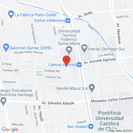 Gentlemen barbershop chile map