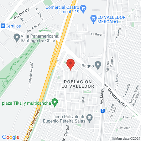 CESFAM Lo Valledor Norte map