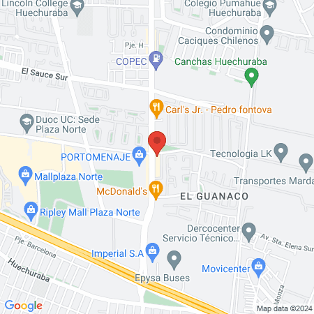 Salón natural beauty map