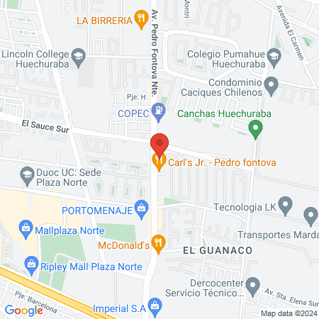 Peluqueria Nuevos Aires Huechuraba map