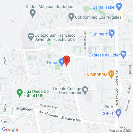 Clínica Ortodontik Huechuraba map