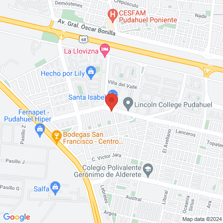 Salon de belleza Loreto map