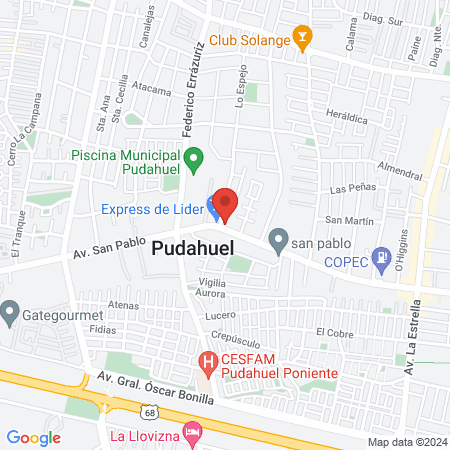 Evans Barber Shop map