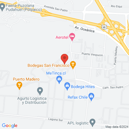 centro deportivo map