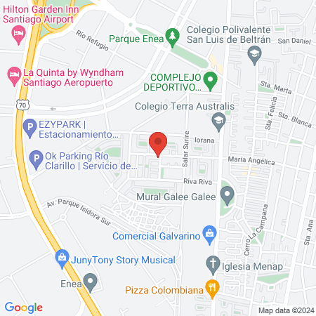 Veterinaria Animal Wellness map