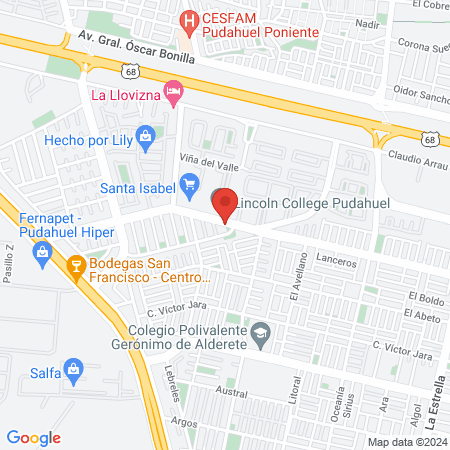 OneDent Pudahuel map