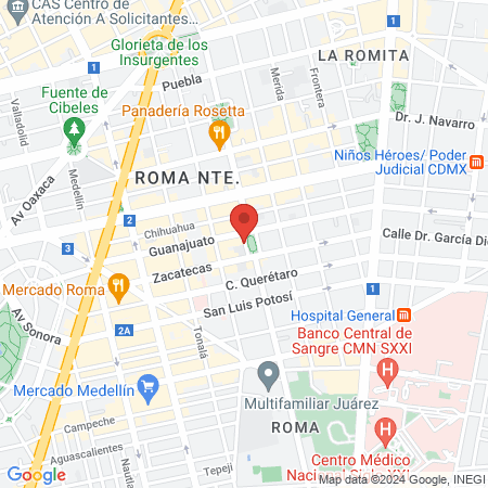 Dr. Hugo Hernández Hdz map