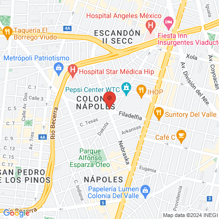 BodyBrite Filadelfia map