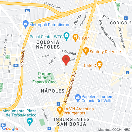 Karú Nails Nápoles map