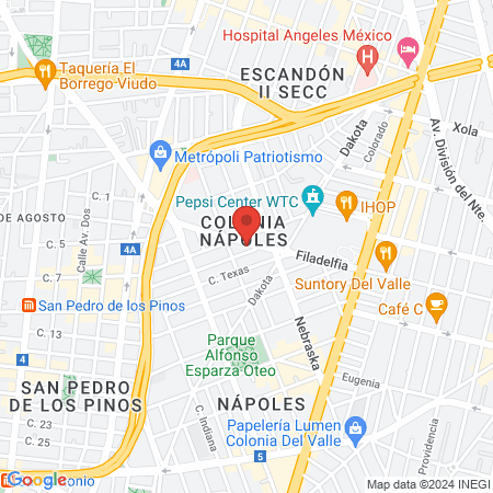 Dr. Porfirio Damian López Alvarado, Urólogo map