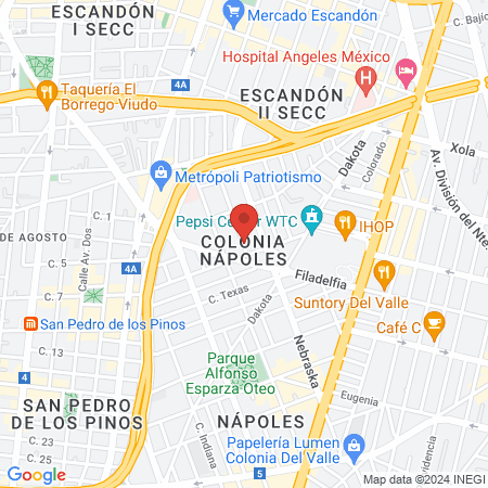 Dr. Carlos J. Moreno Aguilar map