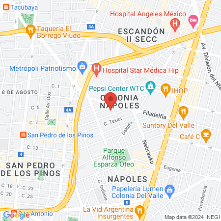 Lic. Ahmed De León González, Fisioterapeuta map