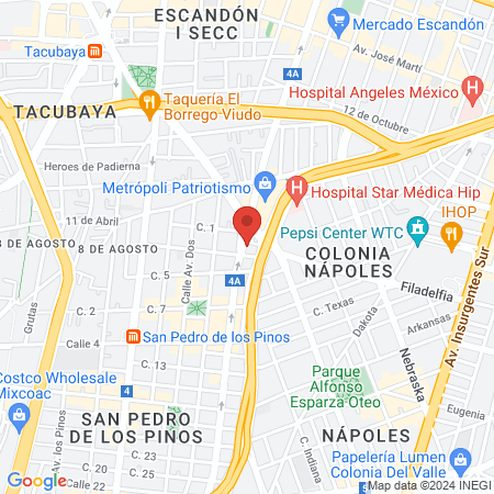 Ara Macao Veterinaria map