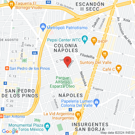 Clínica de Especialidades Odontologicas Katagiri Ito map