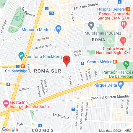 Estética Brasil map