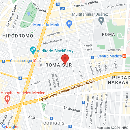 BODY LUXURY CDMX map