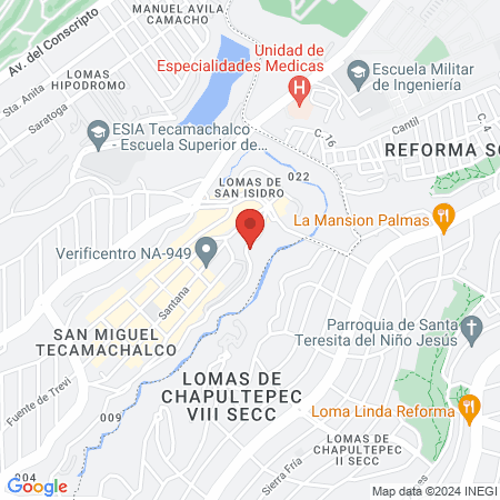 Fuente de Belleza map