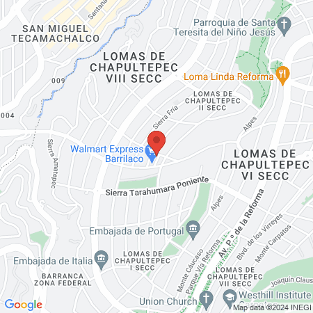 Desértika Spa Lomas map