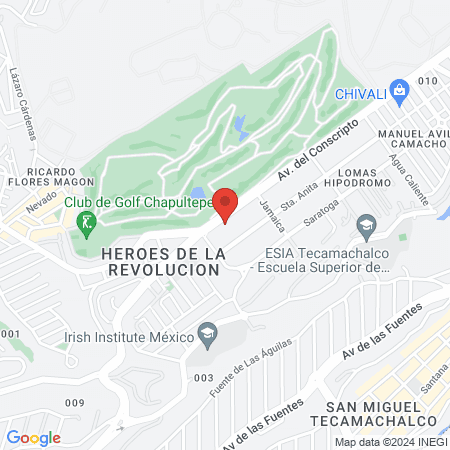 La Barbería Men's Station map