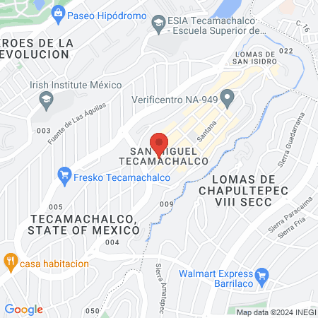 Doctor Flores Juárez Ariel map