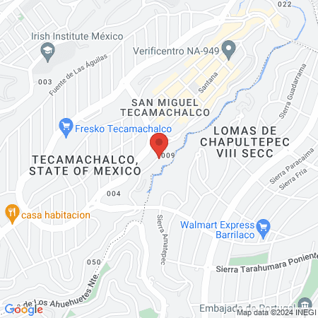Tecamachalco map