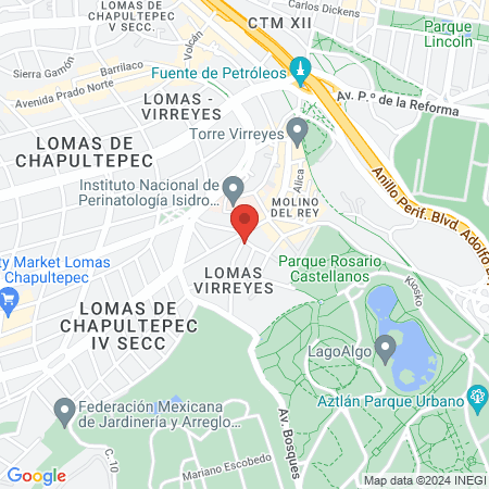 Fisioterapeuta Gilberto Rivera map