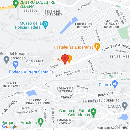 Instituto En Terapias Alternativas S.C. map