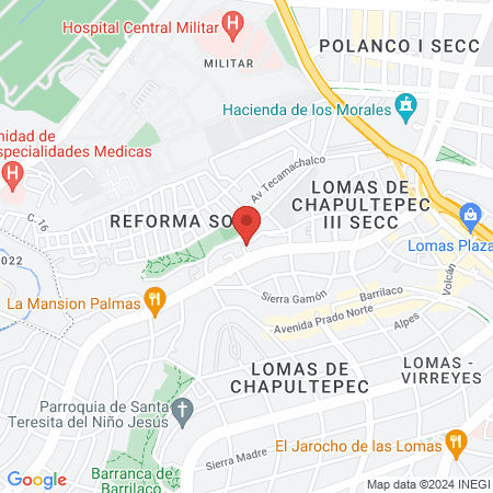 Palmas Dental - Dentistas en CDMX map