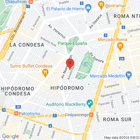 M86 spa holístico map