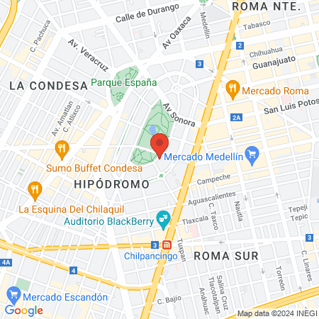 TRX CONDESA map