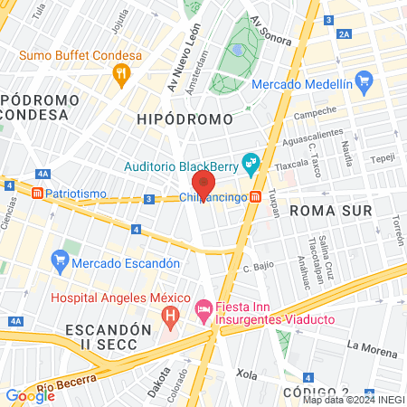 Akrostudio México map