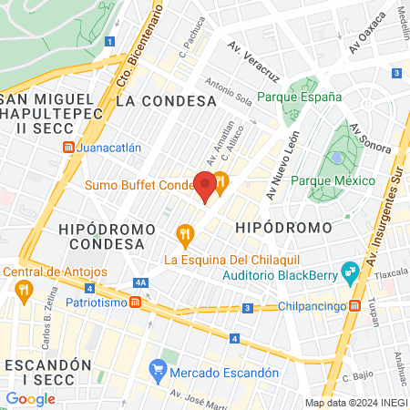 PELUQUERIA Y BARBERIA OROZCO map