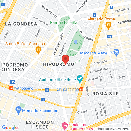 DentalCondesa map