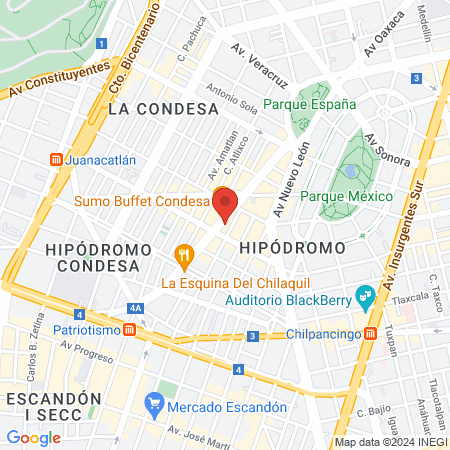 Veterinaria Mister Mascotas Condesa map