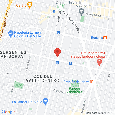 Jacki Nail Queen map