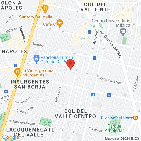 Estética Fernando map