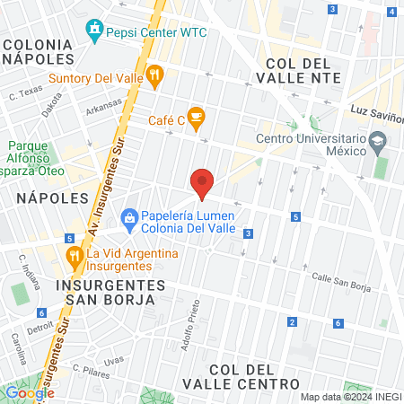 Fer. Hairdresser map