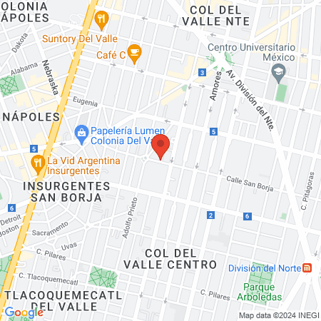 Belle Co. city spa map